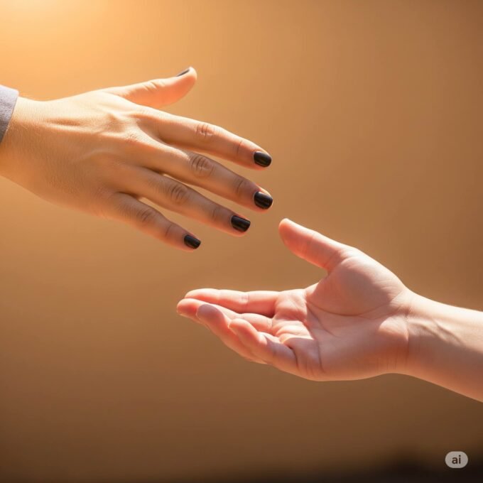 Ilustrasi memberikan bantuan