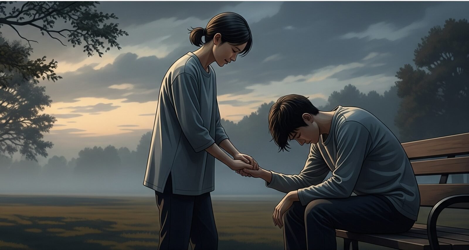 Seseorang berempati terhadap orang yang sedang depresi