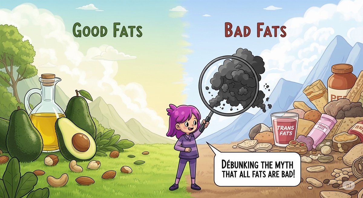 Mitos tentang lemak baik dan jahat