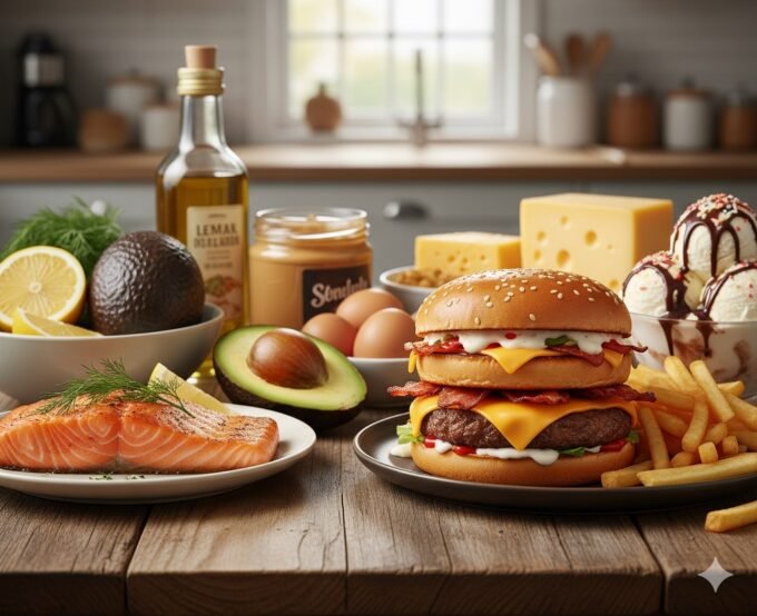 Beberapa makanan berlemak